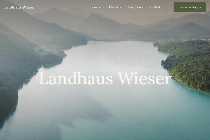Startseite von Landhaus Wieser